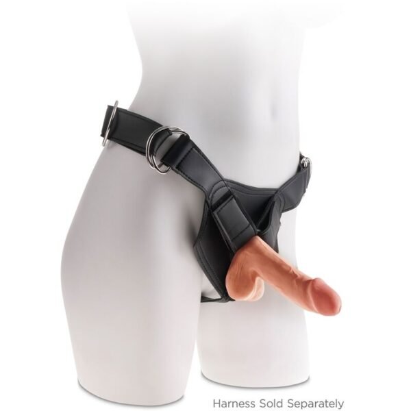KING COCK PLUS 3D DILDO CON TESTICULOS 17 CM - Imagen 4