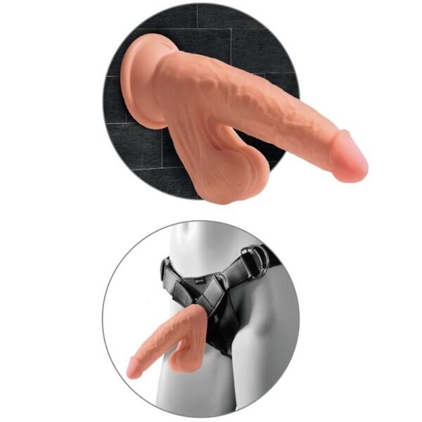 KING COCK PLUS 3D COCK SWINGING BALLS 15.2 CM - Imagen 5