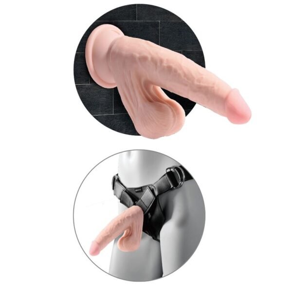 KING COCK PLUS 3D COCK SWINGING BALLS 20.3 CM - Imagen 5