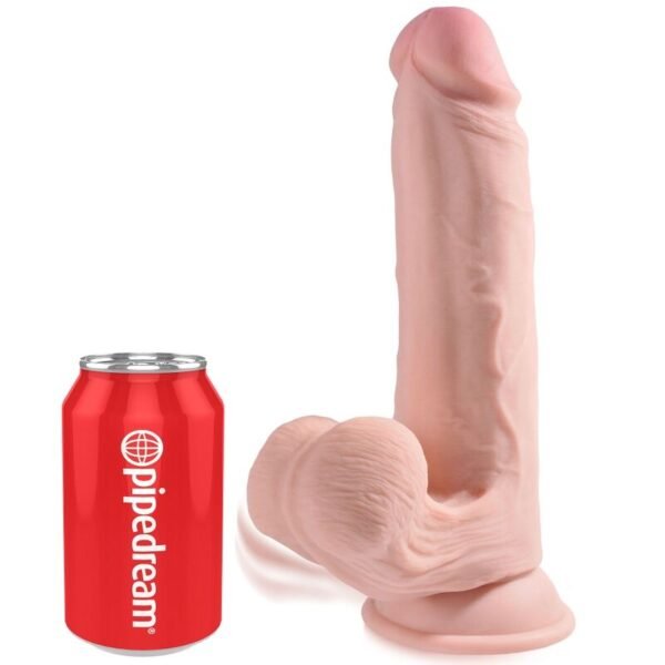 KING COCK PLUS 3D COCK SWINGING BALLS 20.3 CM - Imagen 2