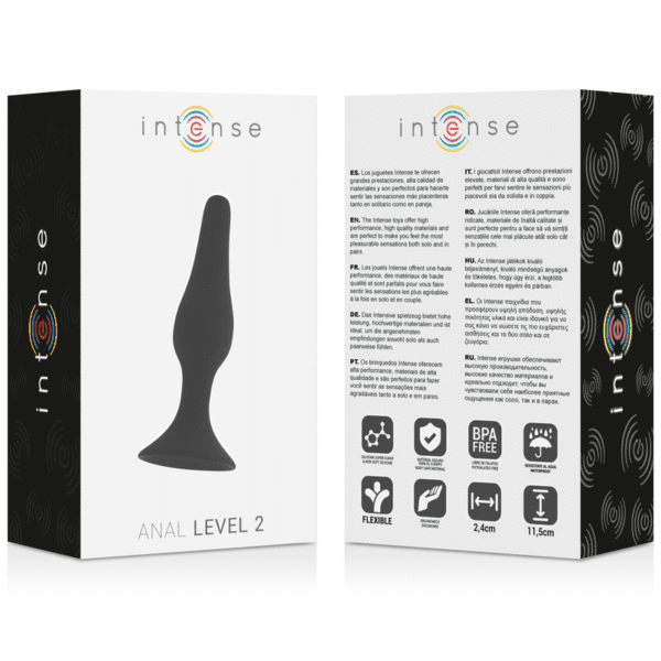 INTENSE ANAL LEVEL 2 11.5CM  NEGRO - Imagen 4