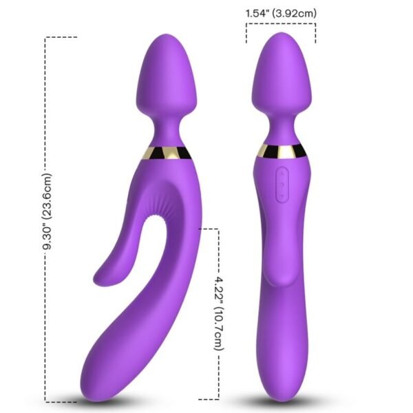 ARMONY - MASAJEADOR  VIBRADOR RABBIT VIOLETA - Imagen 3