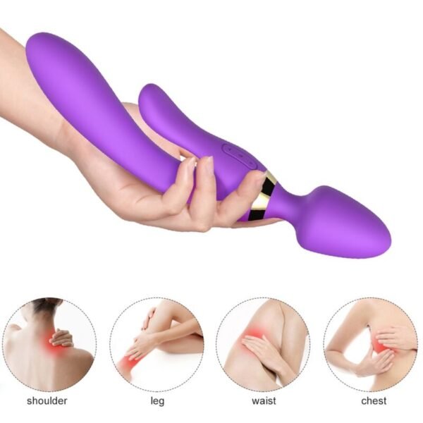 ARMONY - MASAJEADOR  VIBRADOR RABBIT VIOLETA - Imagen 4